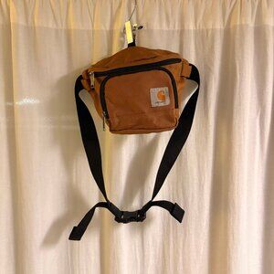Carhartt Brown Canvas Hip Pack | Adjustable Belt Bag Utility Crossbody